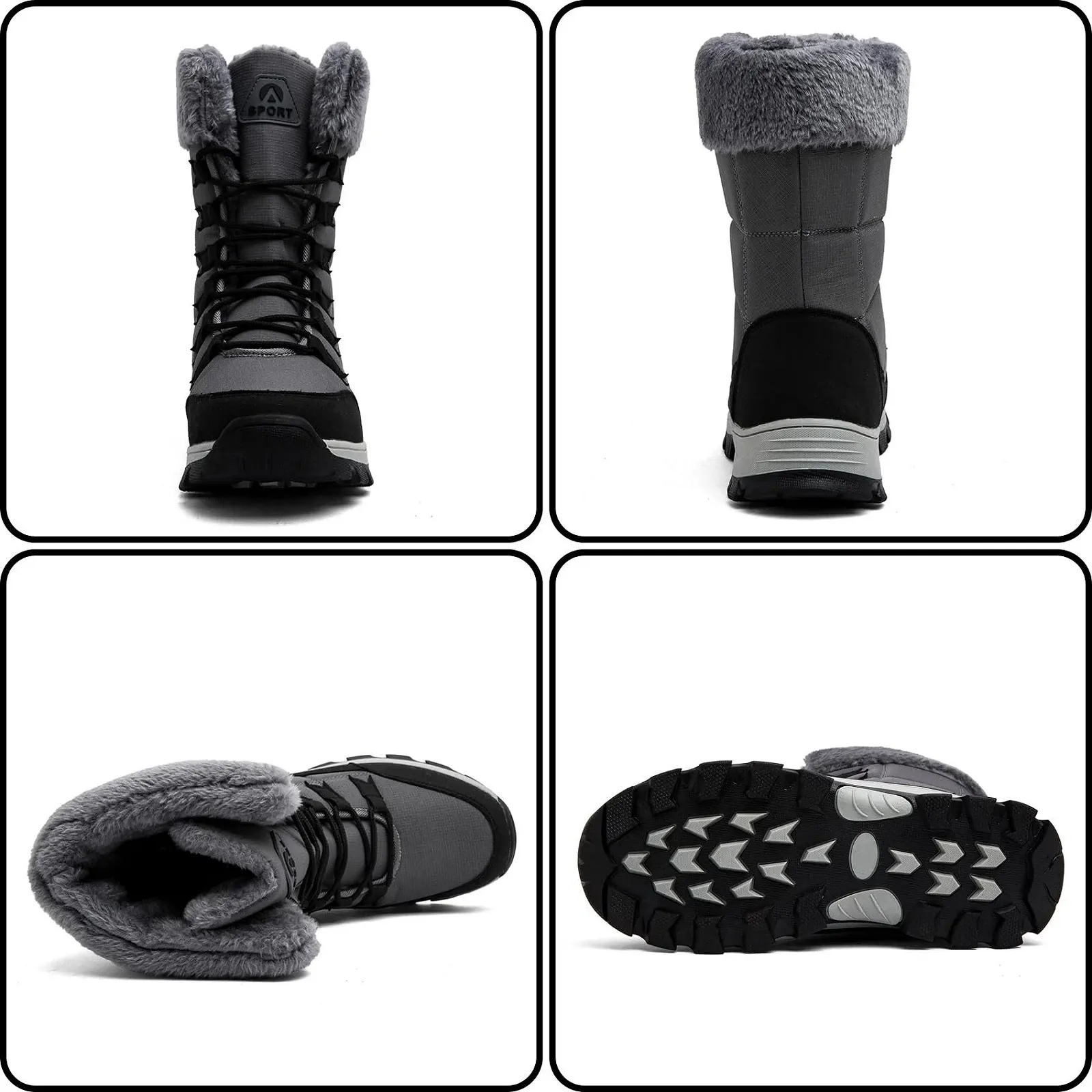 Ботинки Topwolve зимние утепленные водонепроницаемые мужские, фото №2