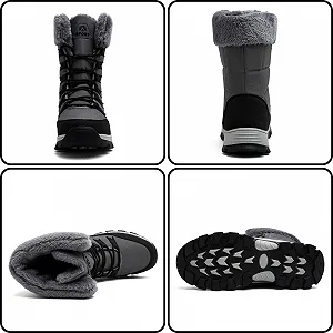 Чоботи Topwolve зимові утеплені водонепроникні для активного відпочинку, нековзні synthetic.ua - Фото 1