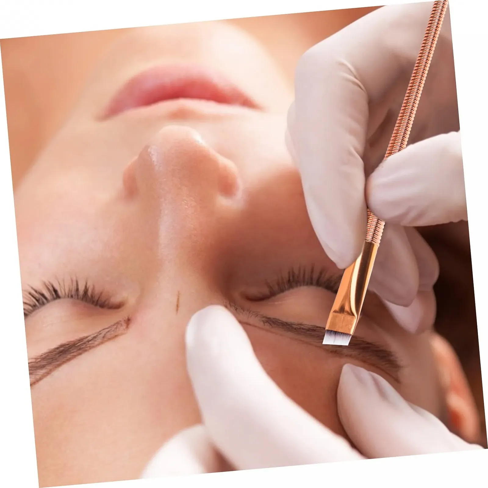 Кисти Beavorty для подводки глаз тонкая плоская скошенная, фото №5