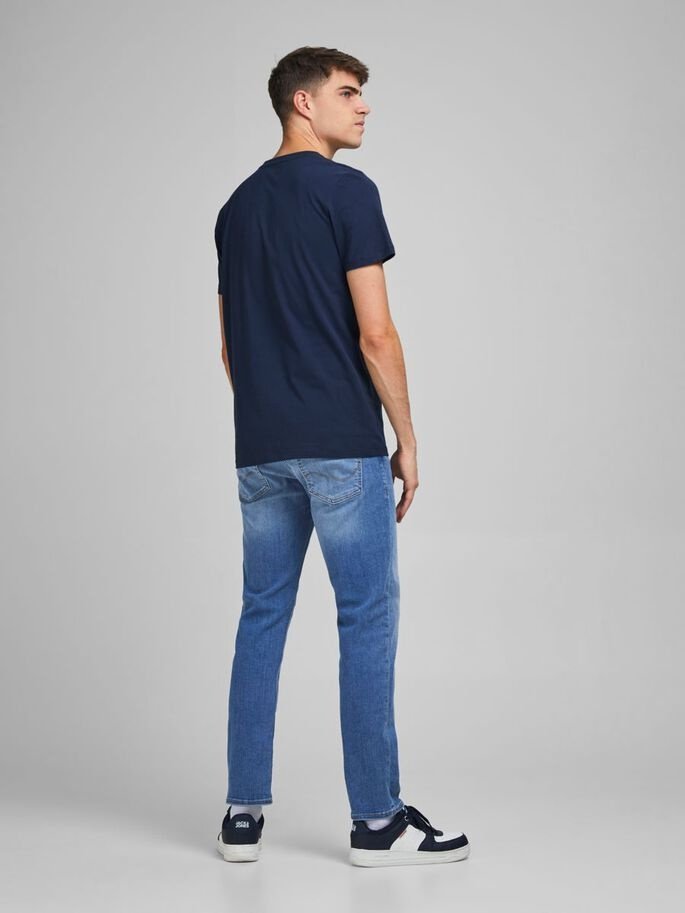 Джинсы Jack&Jones JJIMIKE JJORIGINAL AM 815 NOOS 12148915, Голубой, фото №2