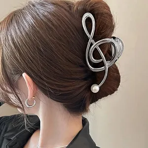 Металлическая заколка для волос Музыкальная нота - Прочный набор заколок, Художественная заколка с музыкальными нотами, Модное украшение цена на synthetic.ua - Фото 1 Металлическая заколка для волос Музыкальная нота - Прочный набор заколок, Художественная заколка с музыкальными нотами, Модное украшение synthetic.ua - Фото 1