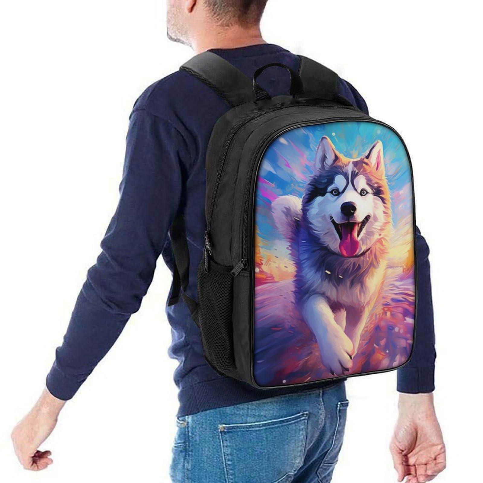 Шкільний рюкзак Husky DPEOANEBN 40x28x16см, фото №5