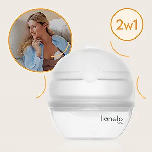 Коллектор для грудного молока Lionelo Milky 2-в-1 60 мл Силиконовый synthetic.ua - Фото 1