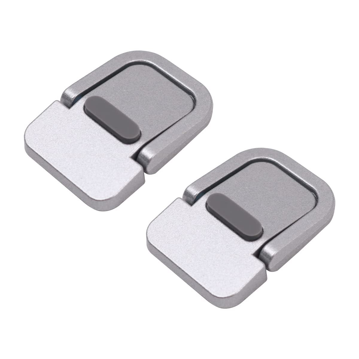 Подставка для клавиатуры Портативная 2 шт. Самоклеящаяся Мини Подставка для ноутбука Невидимая Серебристая, фото №8