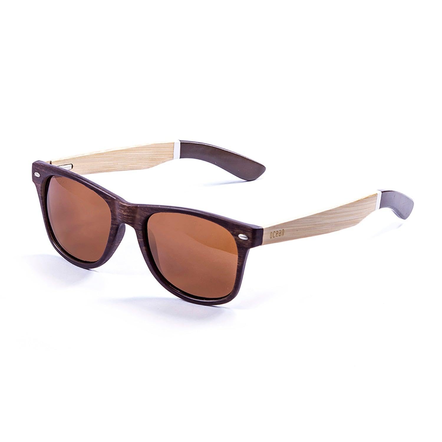 Сонцезахисні окуляри OCEAN Beach Wood Поляризовані Dark Bamboo, Dark Bamboo, фото №3