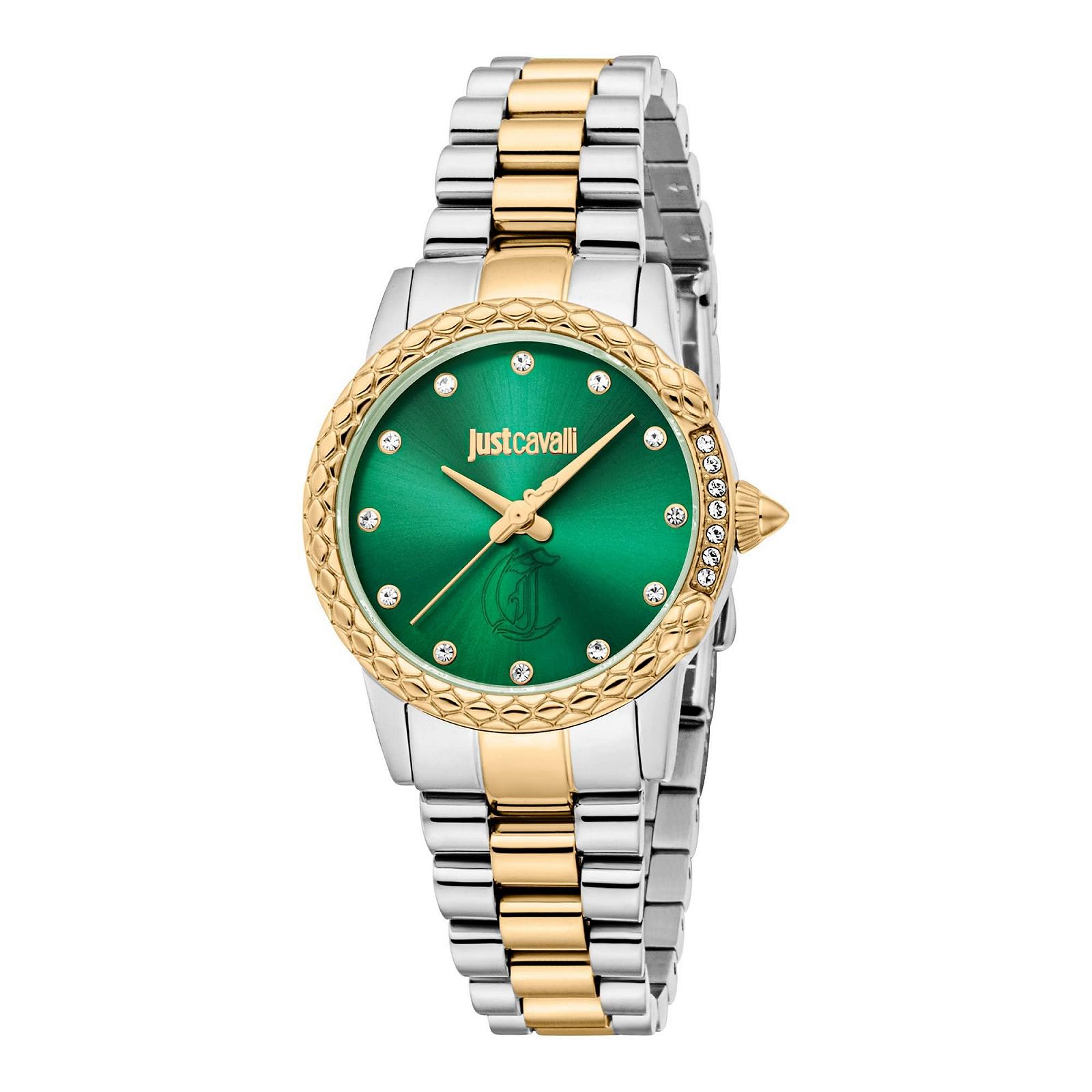 Женские аналоговые часы Just Cavalli JC1L310M0105, зеленый, фото №1 Женские аналоговые часы Just Cavalli JC1L310M0105, зеленый, фото №1