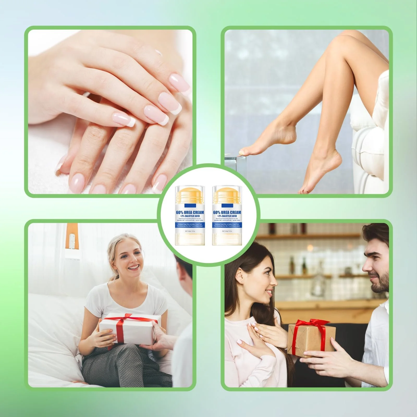 Крем для ног с мочевиной интенсивное увлажнение набор 2 шт. 7.8 см x 36 см, фото №7