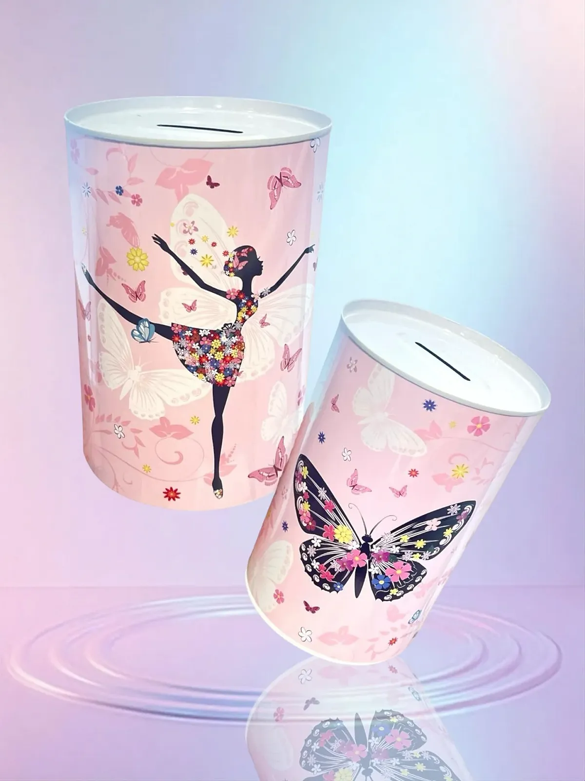 Скарбничка декоративна Фея, що медитує рожева 15x10 см, фото №5