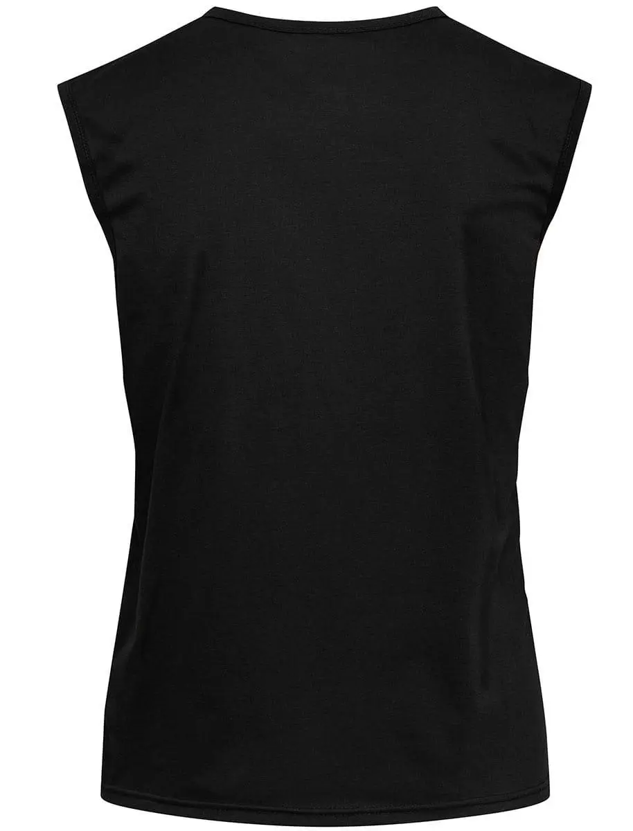 Футболка мужская Recea без рукавов черная, M, фото №2