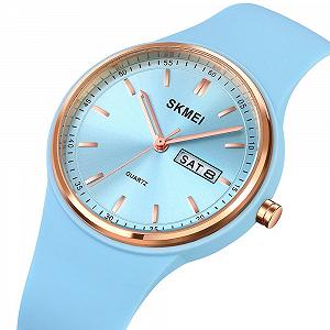 Годинник Skmei 2057LTBU Lignt Blue synthetic.ua - Фото 1
