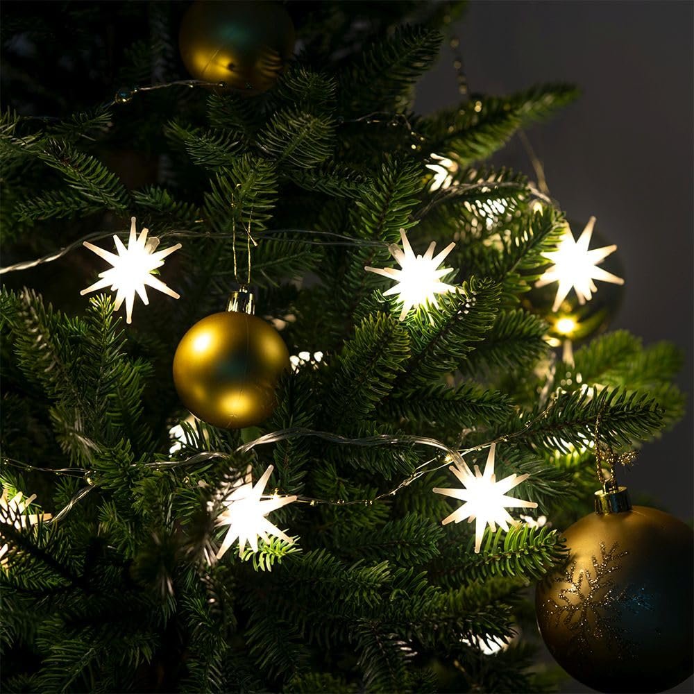 Гірлянда Ideen mit Herz Зірки 10 LED теплий білий, фото №1