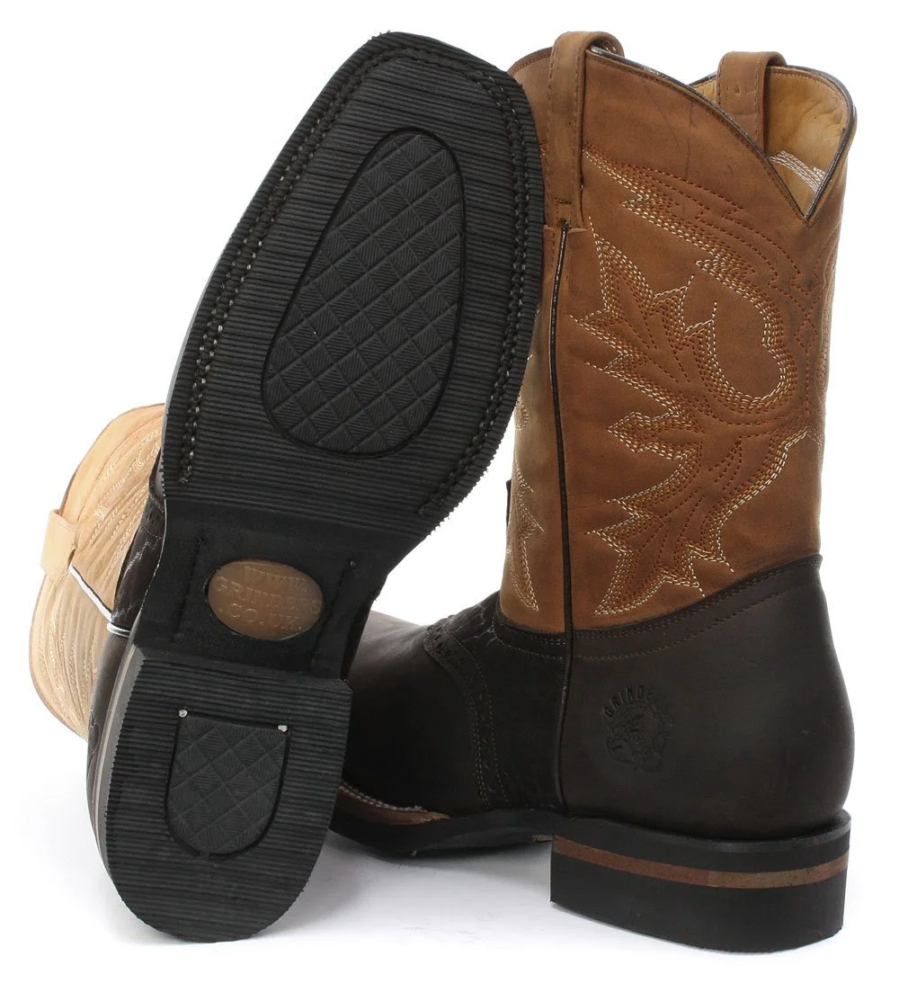 Черевики Grinders Frontier Мужские, Коричневый, фото №3 Черевики Grinders Frontier Мужские, Коричневый, фото №3