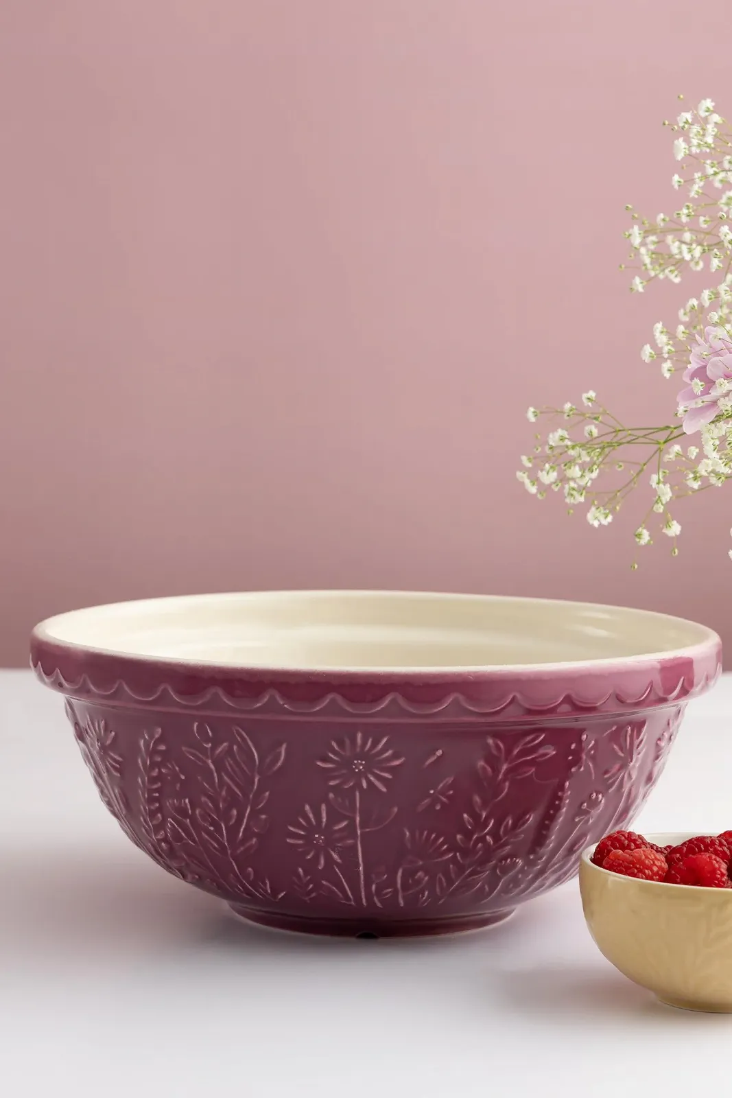 Миска для смешивания Mason Cash IN THE MEADOW каменная керамика 2,7 л 26 см с цветочным мотивом большая, фото №4 Миска для смешивания Mason Cash IN THE MEADOW каменная керамика 2,7 л 26 см с цветочным мотивом большая, фото №4