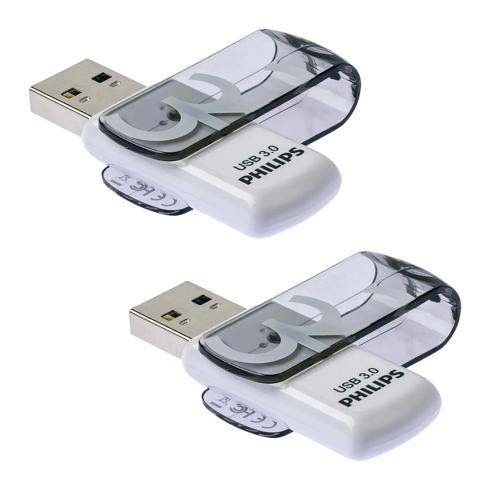 USB Flash-накопичувач Philips Vivid Edition Super Speed 3.0 2X 32GB зі складним ковпачком 100МБ/с, фото №1 USB Flash-накопичувач Philips Vivid Edition Super Speed 3.0 2X 32GB зі складним ковпачком 100МБ/с, фото №1