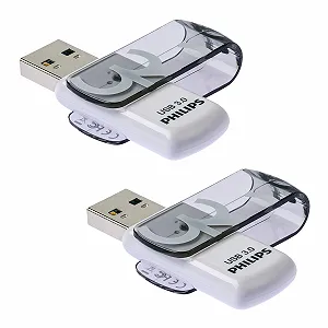 Купити USB Flash-накопичувач Philips Vivid Edition Super Speed 3.0 2X 32GB зі складним ковпачком 100МБ/с - Фото 1 USB Flash-накопичувач Philips Vivid Edition Super Speed 3.0 2X 32GB зі складним ковпачком 100МБ/с - Фото 1