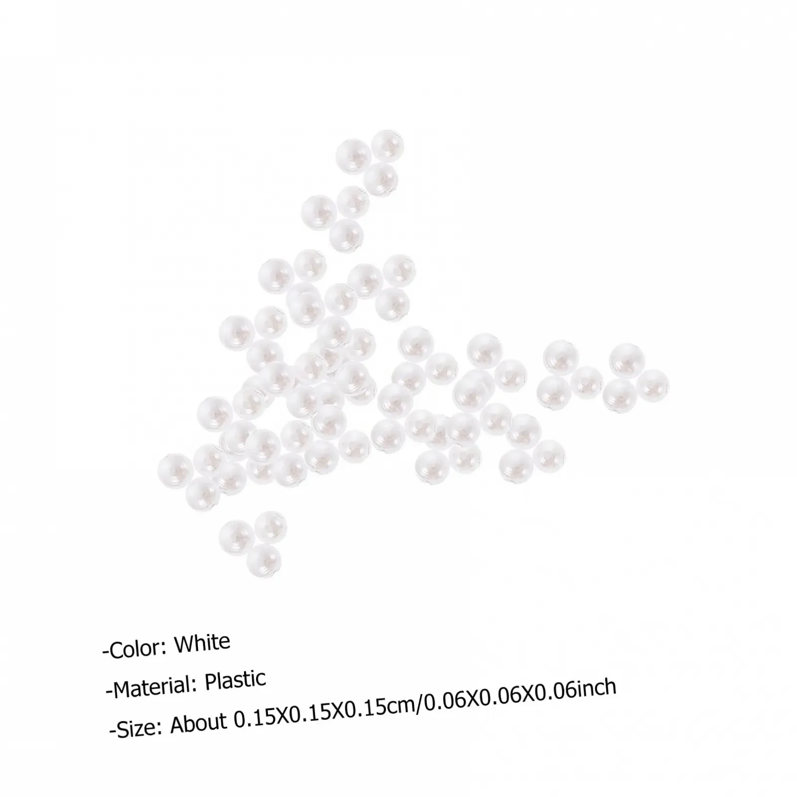 Перлини для нігтів Healvian 10000 шт, 1,5 мм, напівперлини, пластик, дизайн нігтів, білий, фото №9 Перлини для нігтів Healvian 10000 шт, 1,5 мм, напівперлини, пластик, дизайн нігтів, білий, фото №9