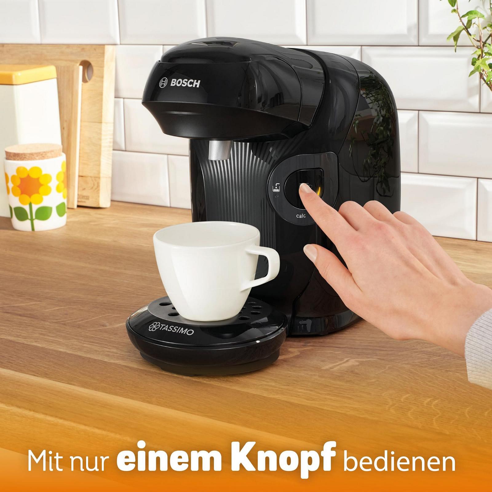 Капсульная кофеварка Bosch Tassimo Style TAS112E / 1400 Вт / Автоматична INTELLIBREW / Чорна, фото №4 Капсульная кофеварка Bosch Tassimo Style TAS112E / 1400 Вт / Автоматична INTELLIBREW / Чорна, фото №4