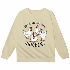 Повседневный модный свитшот для девочки с принтом букв, круглым вырезом горловины и длинными рукавами для досуга и школы synthetic.ua - Фото 1