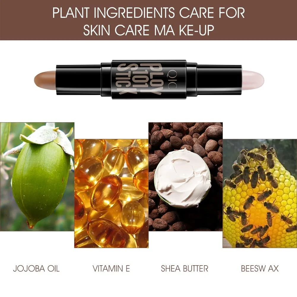 Олівець для контурингу 2 в 1 Хайлайтер та контур, фото №5