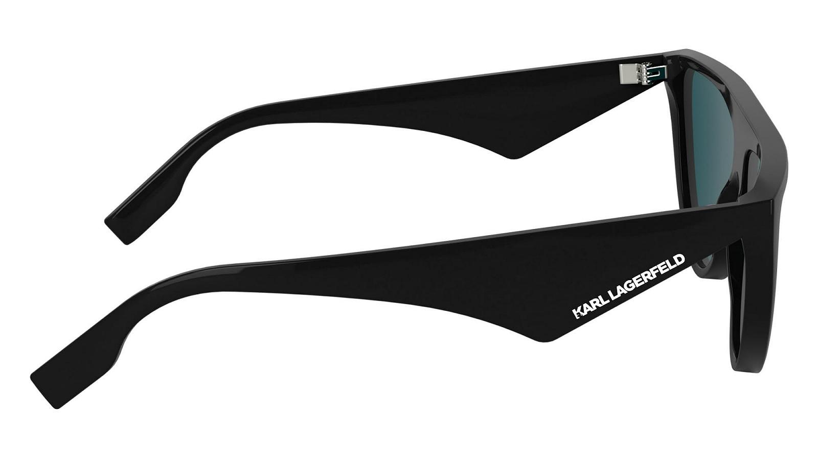 Унісекс Сонцезахисні окуляри KARL LAGERFELD KL6185S, Чорний, One Size, чорний, фото №7