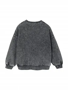 Свитшот Vertbaudet Спортивный с блестками для девочек synthetic.ua - Фото 1