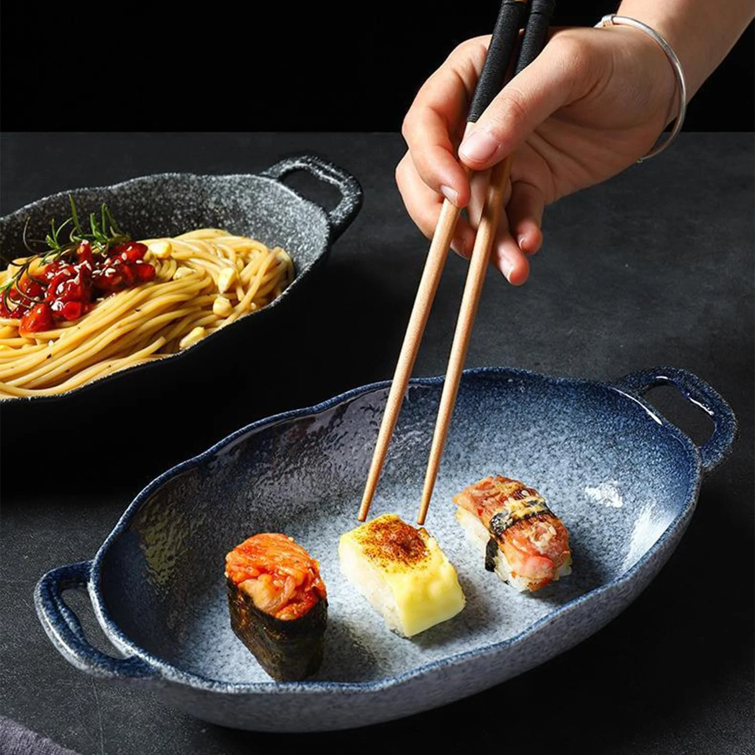 Форма для запекания керамическая 1000 мл белая, фото №7