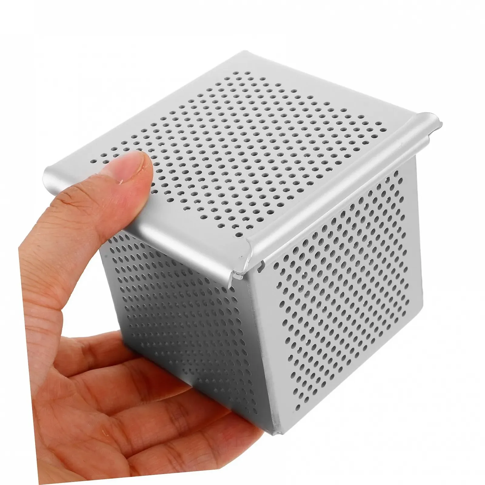 Міні-форма для випікання тостового хліба квадратна алюмінієвий сплав багаторазова з гладкими краями, фото №6 Міні-форма для випікання тостового хліба квадратна алюмінієвий сплав багаторазова з гладкими краями, фото №6