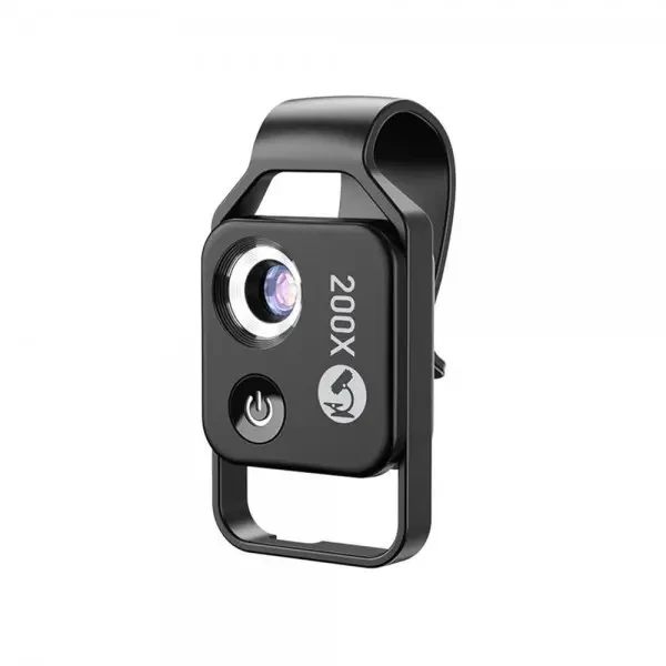 Микроскоп линза для телефона 200X Apexel APL-MS002CBK(PS), фото №6