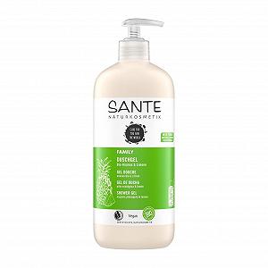 Гель для душу освіжаючий SANTE Naturkosmetik Family органічний ананас та лайм 950 мл - Фото 1