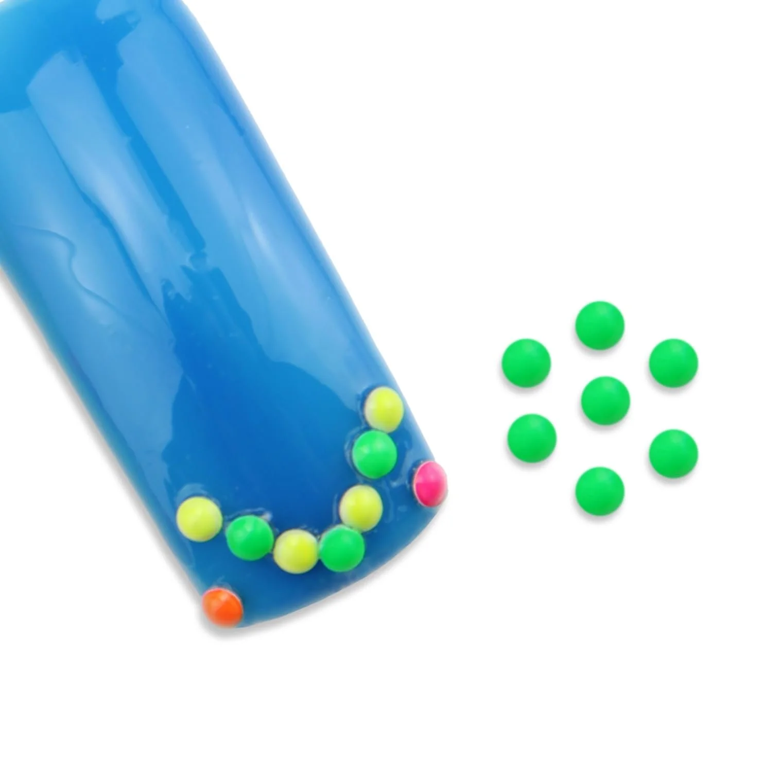 Кабошоны для дизайна ногтей Неон Зеленый, фото №1