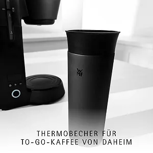 Капельная кофеварка WMF Küchenminis Aroma 870 Вт Матовая черная synthetic.ua - Фото 1