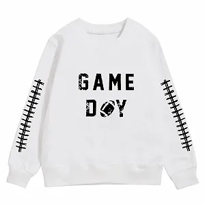 Худи для мальчиков с длинными рукавами, мягкий свитшот с графическим рисунком, милый пуловер с круглым вырезом, одежда synthetic.ua - Фото 1