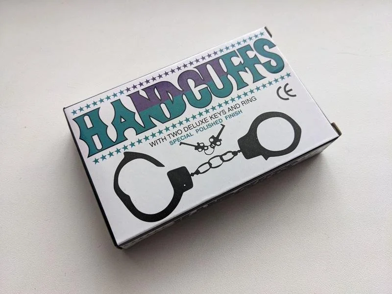 Ігровий набір металеві наручники, фото №2