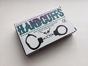 Ігровий набір металеві наручники synthetic.ua - Фото 1