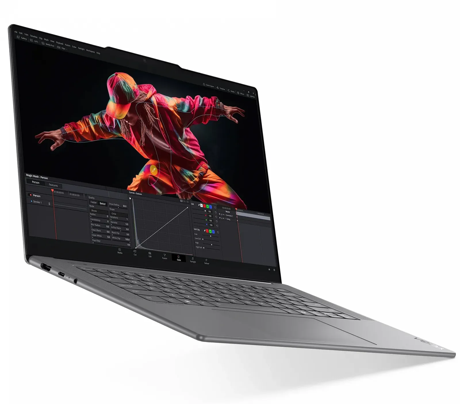 Сенсорный ультрабук 15.3" Lenovo Yoga Slim 7 (15ILL9) Intel Core Ultra 7 256V RAM 16GB SSD 1TB Win11 Aлюминиевый корпус (UKR), фото №4