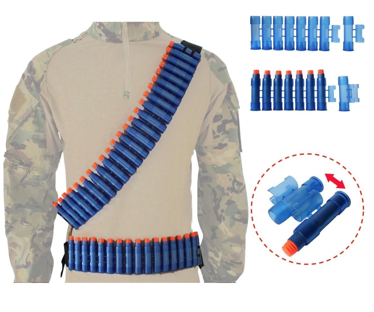 Патронташ Eva из 24 капсул 30 стрел для оружия Nerf, фото №1