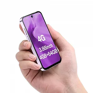 Міні-смартфон YOHOPE 4G 3.88 дюйма HD Dual SIM 1950 mAh Face ID Light Pink - Фото 1