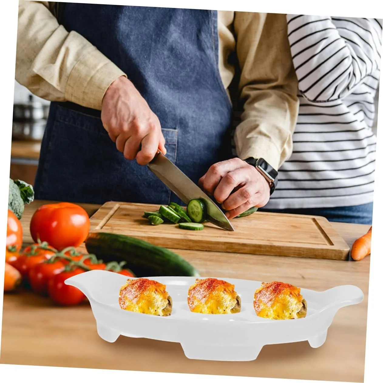 Набір форм для равликів керамічні 2 шт для морепродуктів, фото №7