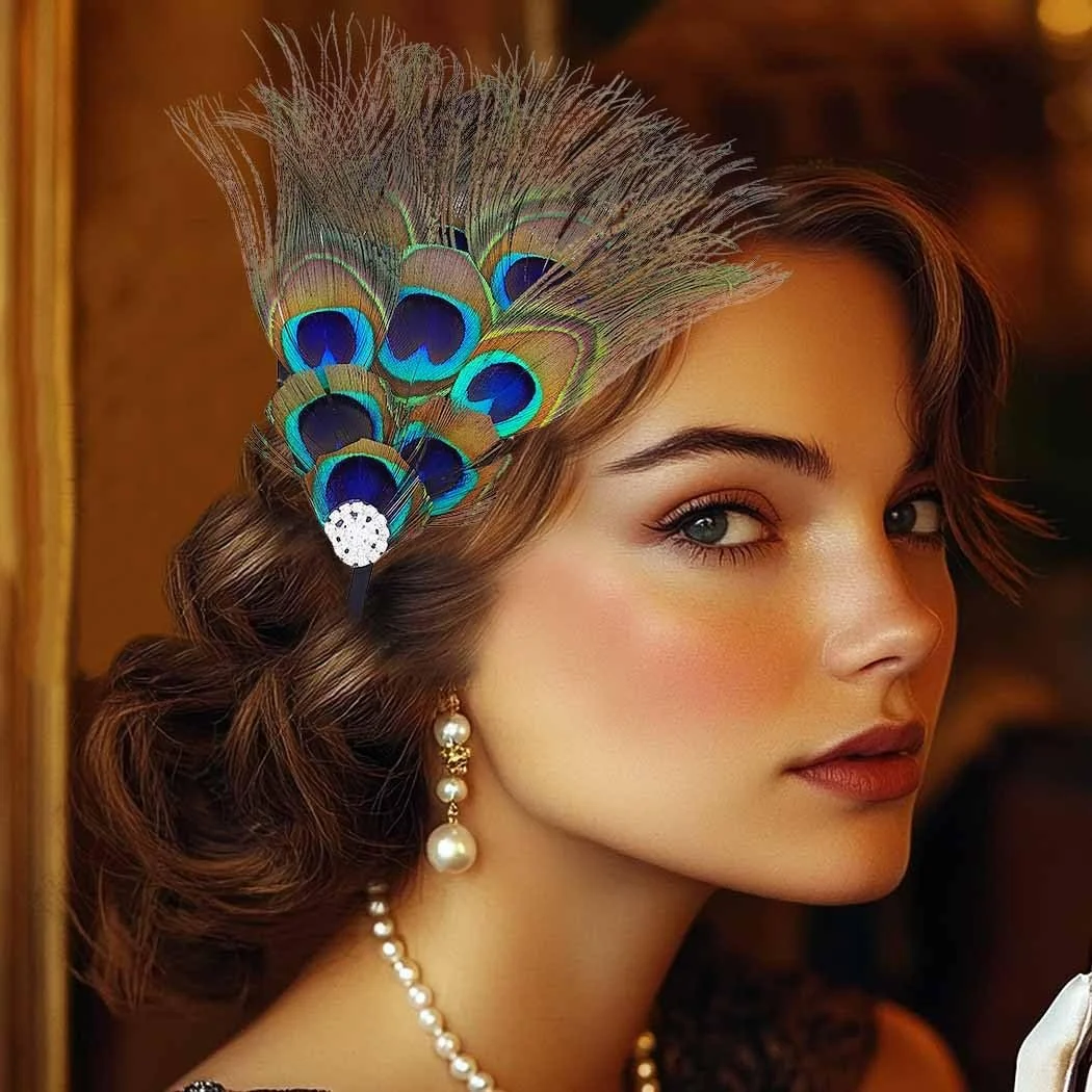 Обруч на голову Reaky в стилі бохо з пір'ям, фото №4 Обруч на голову Reaky в стилі бохо з пір'ям, фото №4