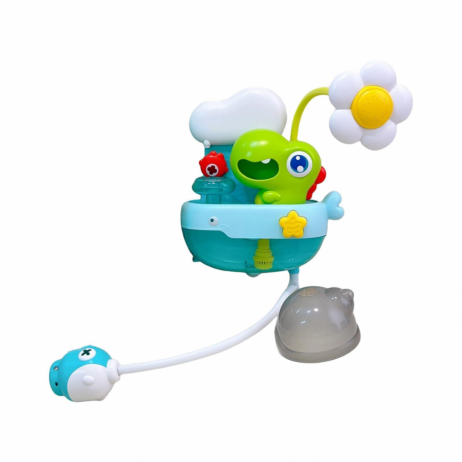 Іграшка для ванни Динозавр Babypartykopf з цікавим дизайном розпилювача, фото №9