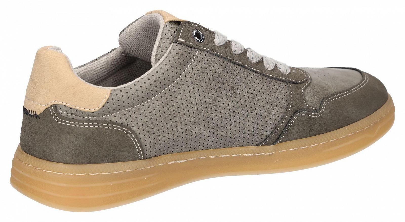 Чоловічі напівчеревики MUSTANG сірого кольору, фото №4 Чоловічі напівчеревики MUSTANG сірого кольору, фото №4