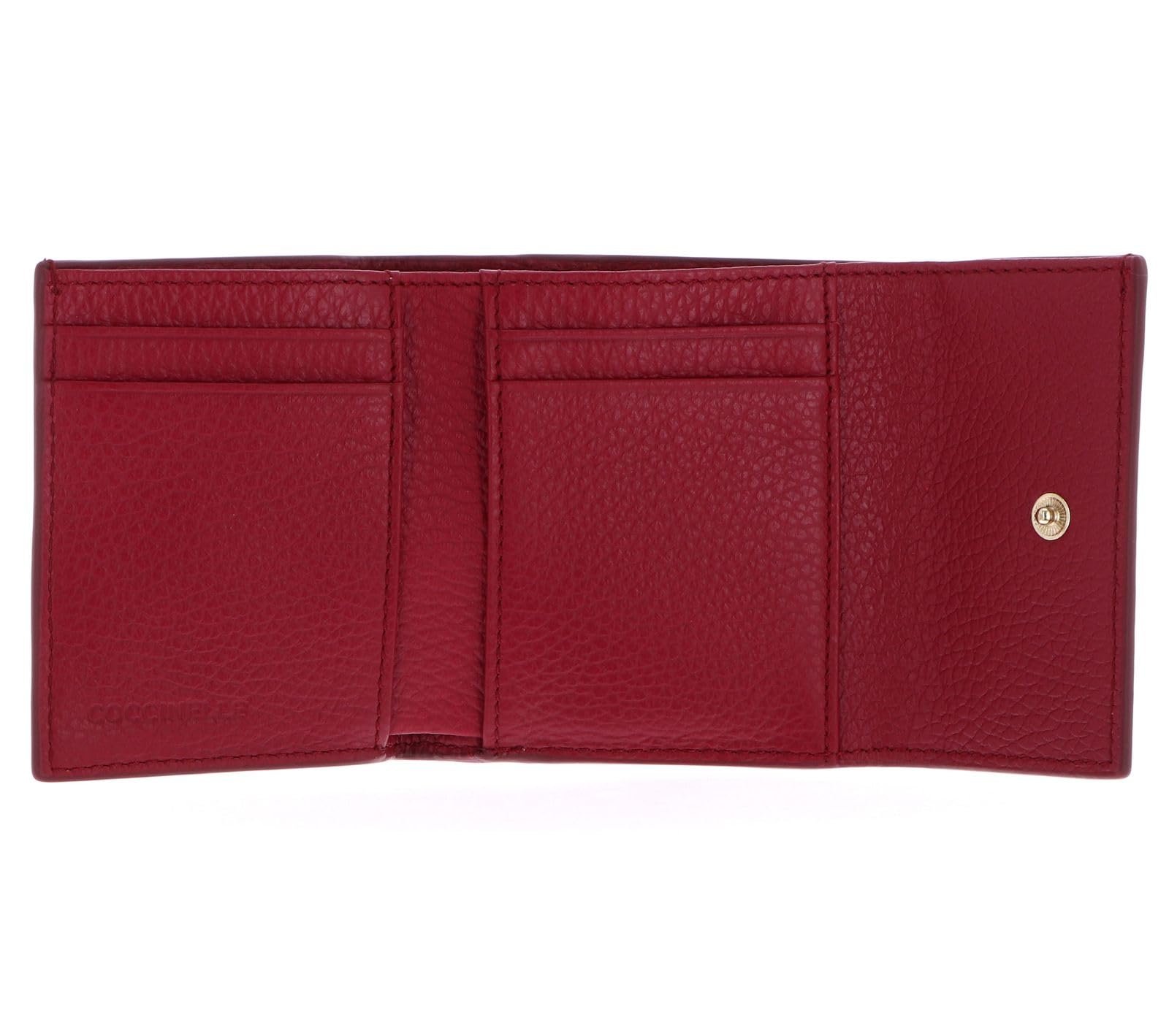 Кошелек Coccinelle Metallic Soft Кожа Grained Sangria, Sangria, фото №2