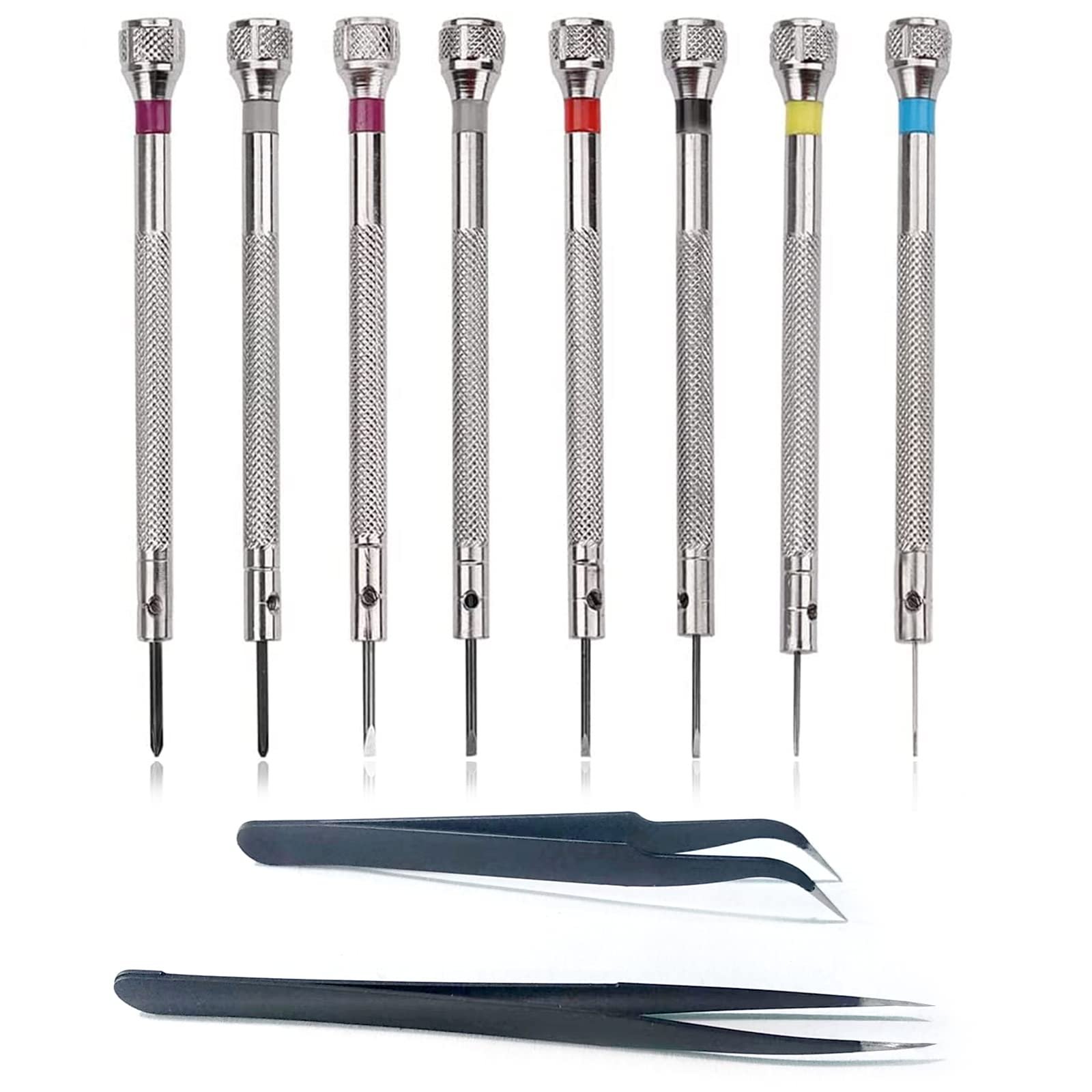 Набір викруток TCP з прецизійними гвинтами 10 шт. Чорний, фото №1 Набір викруток TCP з прецизійними гвинтами 10 шт. Чорний, фото №1