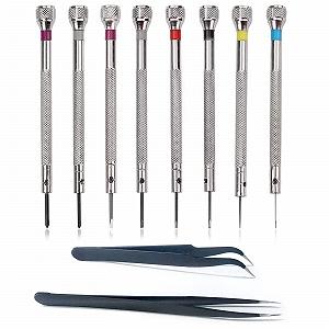 Набір викруток TCP з прецизійними гвинтами 10 шт. Чорний - Фото 1