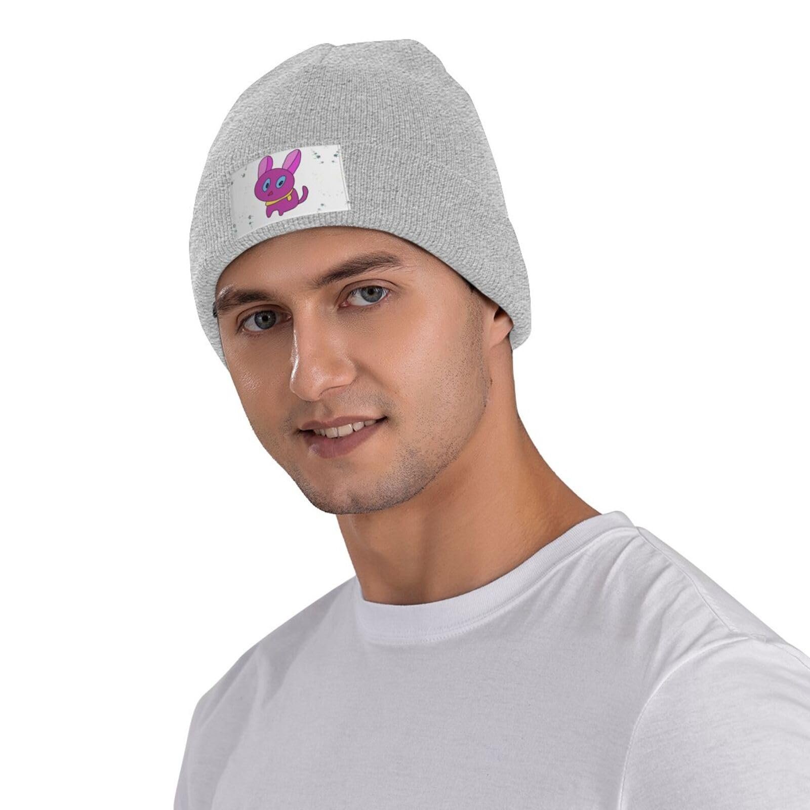 Шапка вязаная YYHHAOFA C кроликом, фото №4 Шапка вязаная YYHHAOFA C кроликом, фото №4