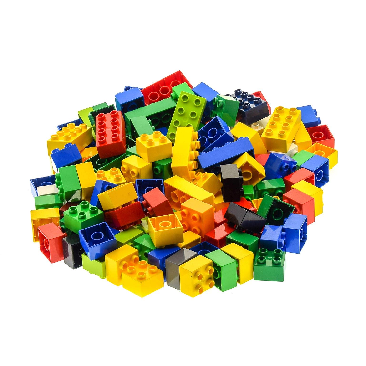 Цеглинки LEGO Duplo 100x4 2x2 30x8 2x4 різнокольорові, фото №4
