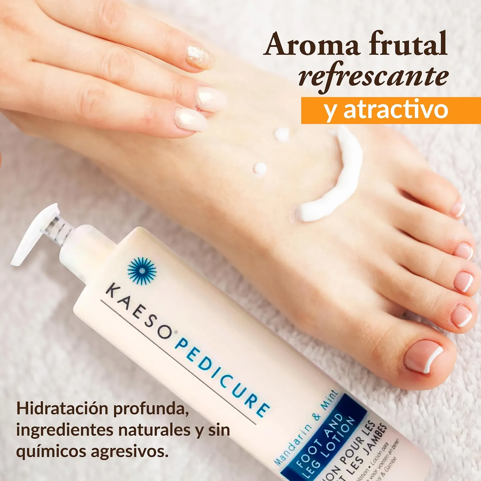 Лосьон для ног Kaeso Mandarin and Mint Yogurt 495 мл, фото №5