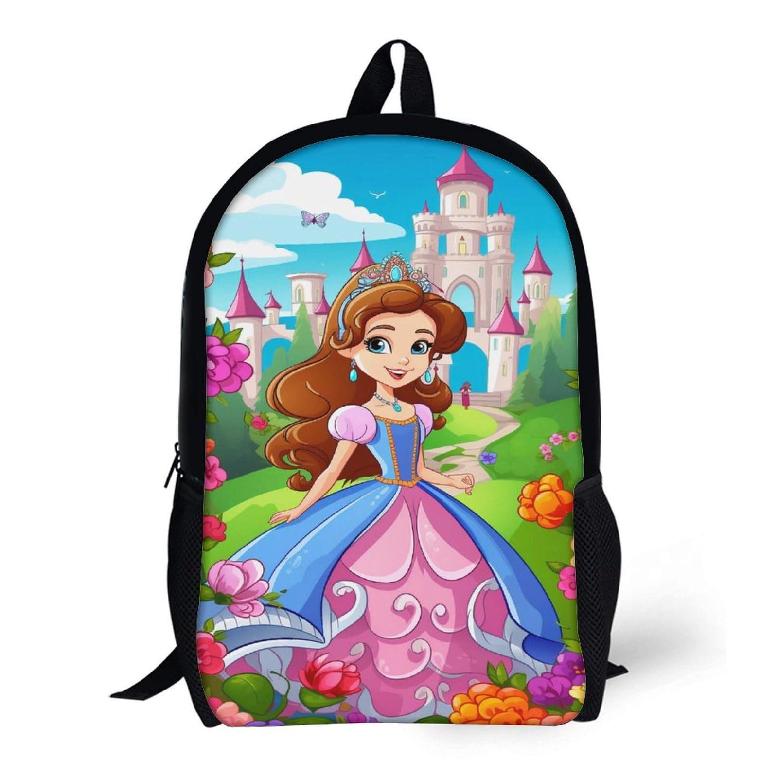Рюкзак NACHOMACHO SHINING PRINCESS Школьный рюкзак для девочек Школьная сумка для мальчиков с эргономичным дизайном Рюкзак для кампуса Подростковый модный рюкзак 17 дюймов, Стиль., фото №6