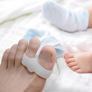 Роздільник для пальців ніг Силіконовий випрямляч пальців ніг багаторазовий ортопедичний synthetic.ua - Фото 1