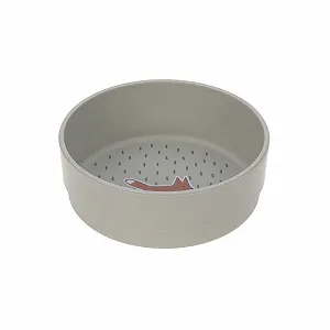 Дитяча миска LGIG Little Forest Fox без меламіну, без BPA, для миття в посудомийній машині та мікрохвильовій печі - Фото 1